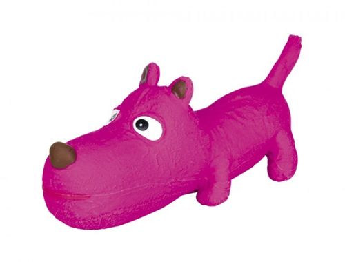 Nobby Latexlelu koira, pinkki 28 cm