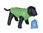 Nobby Light koiran toppatakki, vihreä-sininen