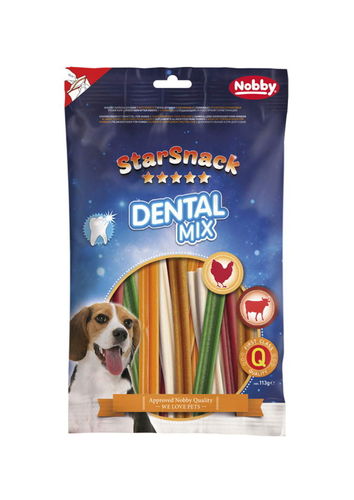 Nobby Starsnack Dental Mix 113 g (viljaton)