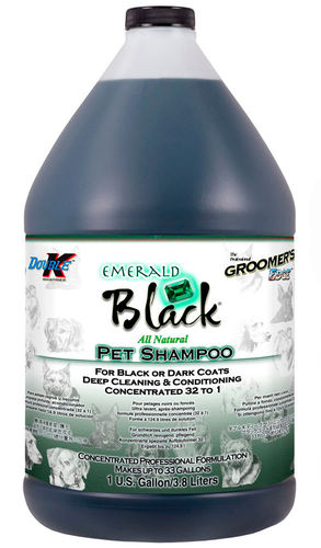 Groomer's Edge Emerald Black Shampoo 3,8 l