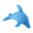 Nobby Delfiini kelluva koiran vesilelu 40 cm