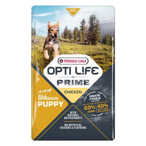 Opti Life Prime Puppy Kana 12,5 kg