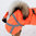 Kivalo Ohto koiran takki Hilla, oranssi