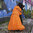 Nobby Antek koiran sadetakki, oranssi 36-70 cm